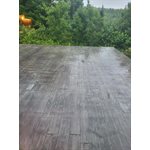 STAMPED WOOD CARPET 81''-1 / 2 X 21''-3 / 4