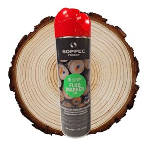 SOP PEINTURE FLUO ROUGE ECO DC (ARBRE)