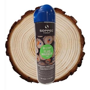 SOPPEC PEINTURE FLUO BLEU ECO DC (ARBRE)