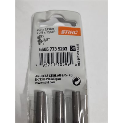 LIMES 13 / 64 STIHL / PACK OF 3
