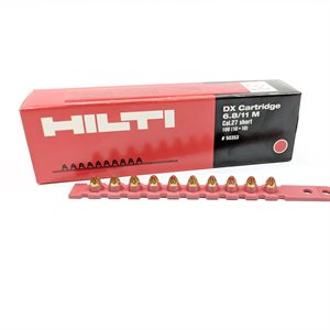 BALLE HILTI ROUGE BANDES 10 CHARGES