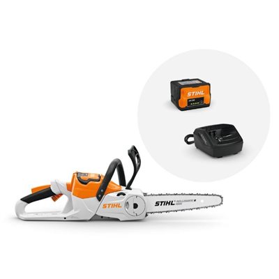 BATTERY CHAINSAW W / BATTERY AND CHARGER