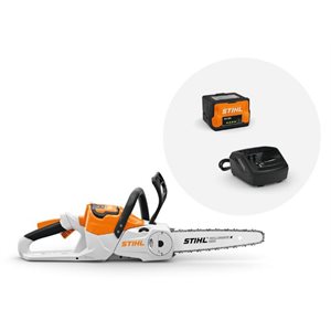 BATTERY CHAINSAW W / BATTERY AND CHARGER