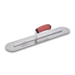Rounded finishing trowel 18in x 4in