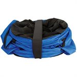 BLUE ROPE BAG WITH POCKETS
